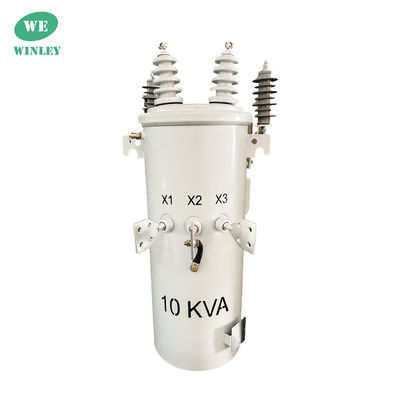 Αγορά 10 Kva ANSI / IEEE Standard Single Phase Pole Mounted Distribution Transformer 2 Wire Δύναμη από 4160V έως 120V ηλεκτρονική κατασκευή