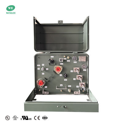Αγορά DOE 2016 Standard Single Phase Pad Mounted Transformer 100 Kva13800V έως 120V UL/cUL πιστοποιημένο ηλεκτρονική κατασκευή