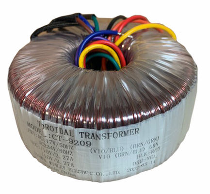 500VA σπειροειδής μετασχηματιστής 117V 234V 2.27A παραγωγής