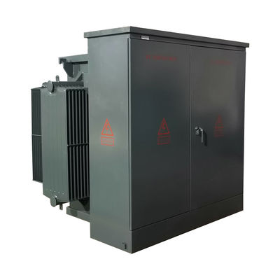 Τριφασικός Υπαίθριος Μετασχηματιστής 10KV Βυθισμένο σε λάδι Βυθισμένο στο Βάθρο Μετασχηματιστή 500KVA