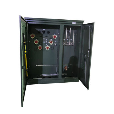 225kVA τριφασικός τοποθετημένος μαξιλάρι χαλκός μετασχηματιστών 12470V τύπων πετρελαίου