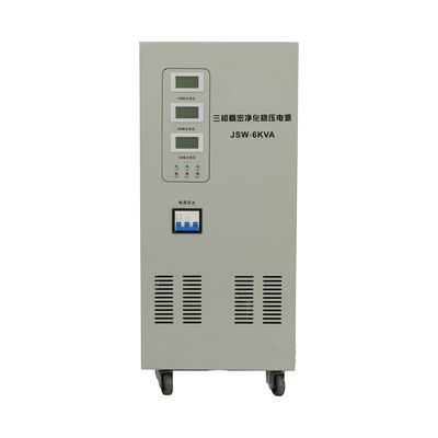 6kva Τρεις φάσεις αυτόματος ρυθμιστής τάσης Μετασχηματιστής 380v