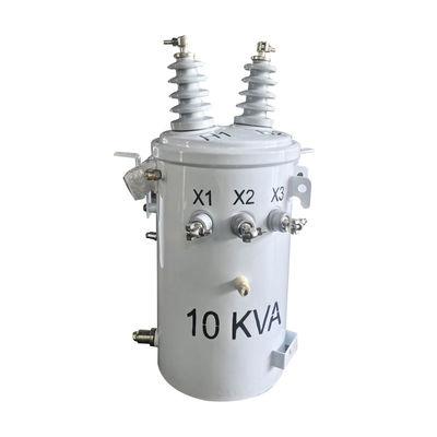 Μετασχηματιστής διανομής μονό φάσης 10Kva 12470V έως 240V