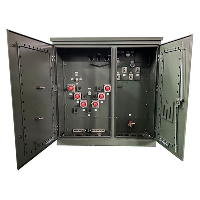 75Kva Τρεις φάσεις Pad Mounted ηλεκτρικό μετασχηματιστή λάδι βυθισμένο 13.2KV έως 208V
