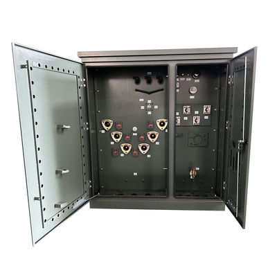 112.5Kva Υψηλή τάση Τρεις φάσεις Pad Mounted ηλεκτρικό μετασχηματιστή λάδι βυθισμένο 13200V έως 480V