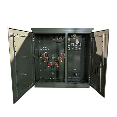 500kva Τρεις Φάσεις Πάνδα τοποθετημένος μετασχηματιστής Ansi Standard Loop τροφοδοσία 34500v έως 480y/277