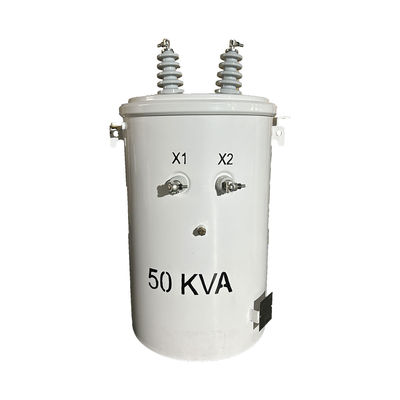 50KVA Μονοφασικός μετασχηματιστής διανομής με πόλο