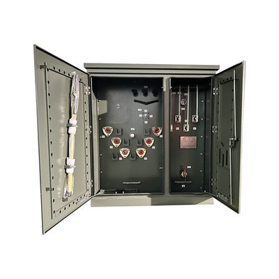 112.5kva Τρεις φάσεις μετασχηματιστή τοποθετημένος σε πλακέτα Ηλεκτρικοί μετασχηματιστές 12000V έως 208V