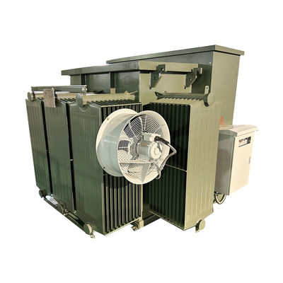 2500 Kva Τριφασικός μετασχηματιστής που είναι τοποθετημένος σε πλακέτα Step-Down 12470v έως 480V UL Certification