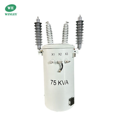 Μετασχηματιστής 75kva Μετασχηματιστής ηλεκτρικής ενέργειας 22860V