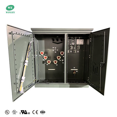 Μετασχηματιστής 500Kva Τρίτης Φάσης 8320V έως 480Y/277 Τροφοδοσία βρόχου Πρότυπα ANSI / IEEE