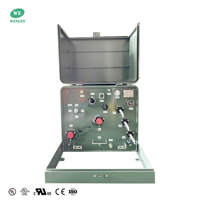 75Kva μονοφασικός μετασχηματιστής διανομής Step Down 34,5KV έως 240V Πρότυπα ANSI IEEE