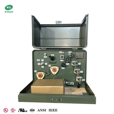 Μετασχηματιστή μονής φάσης 25kva 12.47kv έως 120v Μετασχηματιστές διανομής γεμάτοι λάδι