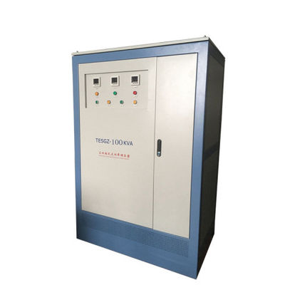 100KVA έλεγχος 3 ρυθμιστής τάσης εναλλασσόμενου ρεύματος φάσης 415V/415V 2% μηχανών