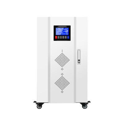 50KVA επίδειξη LCD των ευφυών τριφασικών τάσης οδηγήσεων ρυθμιστών