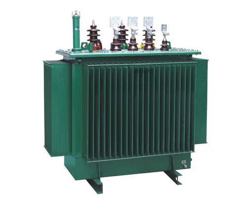 500KVA τριφασικός μετασχηματιστής 10KV τύπων πετρελαίου του ΑΥΝΆΝ σε 400V 75KV BIL