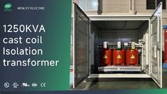 Μετασχηματιστές Ξηρού Τύπου Χυτού Ρητίνης 1250Kva, Μόνωση 480V, Πρότυπο IEEE ANSI